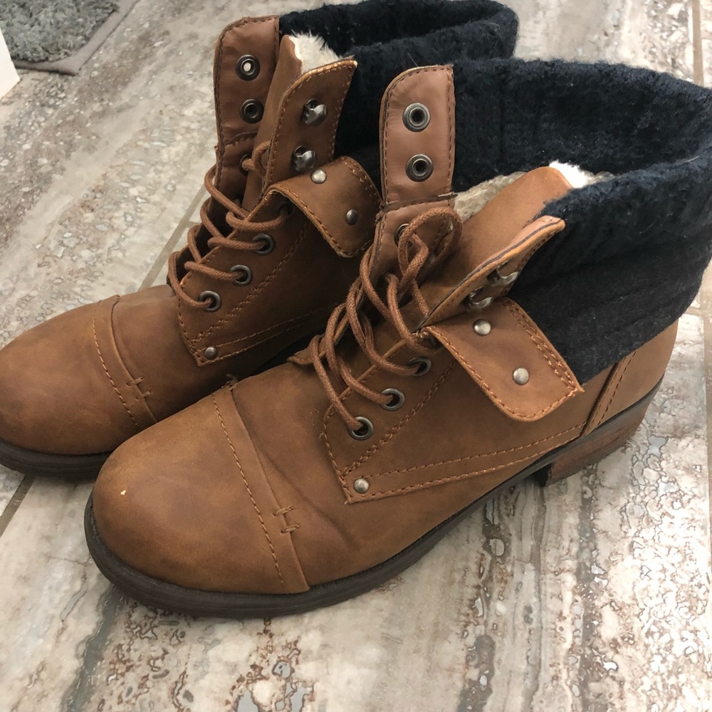Call It Spring - Brown boots, size 8